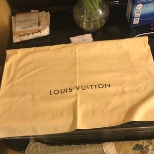 Authentic Louis Vuitton dust bag